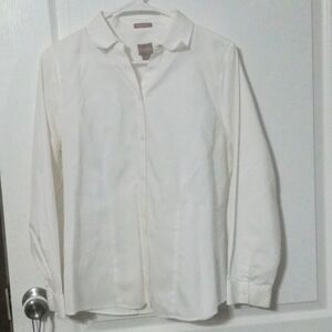 CHICO'S white button down
